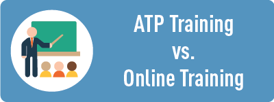 Difference between atp courses and online courses